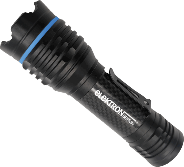 LED-Taschenlampe Carbon