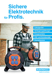 Elektron-Berlin | Broschüren + Videos| Baustrom-Verteiler-Broschüre