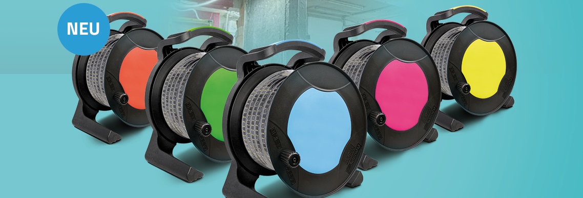 LED-Profi-Leuchtband MINI – Maximale Lichtleistung auf Ø 250 mm