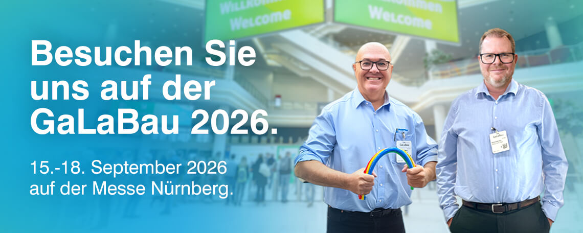 Elektron Berlin ist auf der GaLaBau 2026